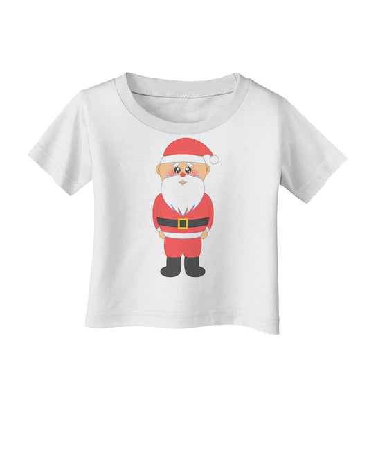 Cute Santa Claus Christmas Infant T-Shirt-Infant T-Shirt-TooLoud-White-06-Months-Davson Sales