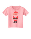 Cute Santa Claus Christmas Toddler T-Shirt-Toddler T-Shirt-TooLoud-Candy-Pink-2T-Davson Sales