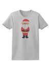 Cute Santa Claus Christmas Womens T-Shirt-Womens T-Shirt-TooLoud-AshGray-X-Small-Davson Sales