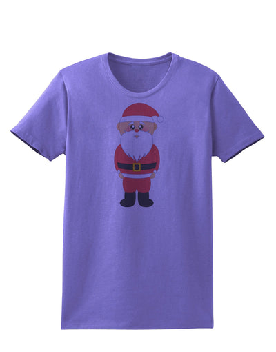 Cute Santa Claus Christmas Womens T-Shirt-Womens T-Shirt-TooLoud-Violet-X-Small-Davson Sales