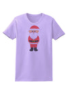 Cute Santa Claus Christmas Womens T-Shirt-Womens T-Shirt-TooLoud-Lavender-X-Small-Davson Sales