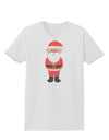 Cute Santa Claus Christmas Womens T-Shirt-Womens T-Shirt-TooLoud-White-X-Small-Davson Sales