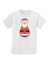 Cute Santa Matryoshka Nesting Doll - Christmas Childrens T-Shirt-Childrens T-Shirt-TooLoud-White-X-Small-Davson Sales