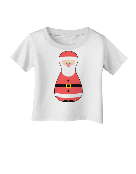 Cute Santa Matryoshka Nesting Doll - Christmas Infant T-Shirt-Infant T-Shirt-TooLoud-White-06-Months-Davson Sales