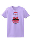 Cute Santa Matryoshka Nesting Doll - Christmas Womens T-Shirt-Womens T-Shirt-TooLoud-Lavender-X-Small-Davson Sales