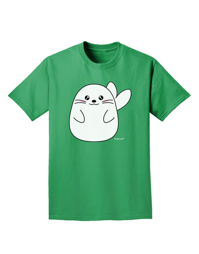 Cute Seal Adult Dark T-Shirt by TooLoud-Mens T-Shirt-TooLoud-Kelly-Green-Small-Davson Sales