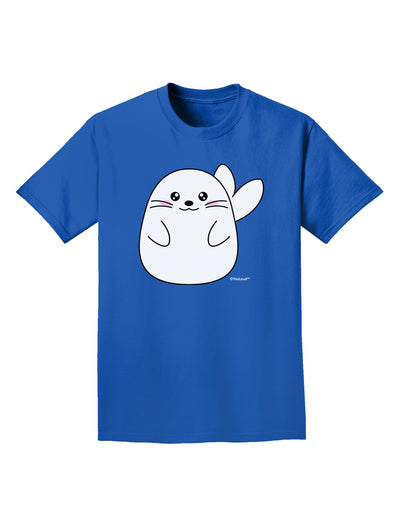 Cute Seal Adult Dark T-Shirt by TooLoud-Mens T-Shirt-TooLoud-Royal-Blue-Small-Davson Sales