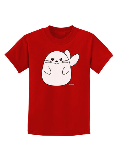 Cute Seal Childrens Dark T-Shirt by TooLoud-Childrens T-Shirt-TooLoud-Red-X-Small-Davson Sales