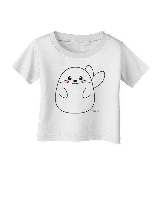 Cute Seal Infant T-Shirt by TooLoud-Infant T-Shirt-TooLoud-White-06-Months-Davson Sales