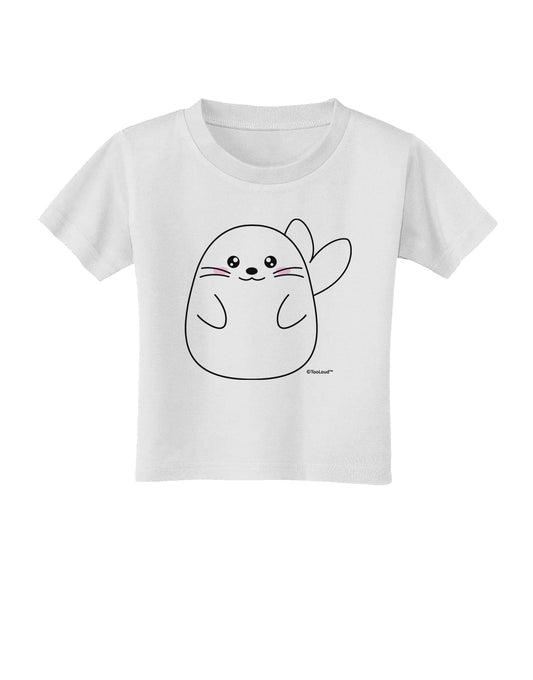 Cute Seal Toddler T-Shirt by TooLoud-Toddler T-Shirt-TooLoud-White-2T-Davson Sales
