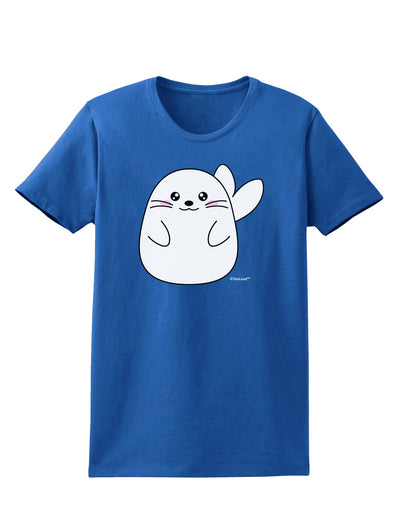 Cute Seal Womens Dark T-Shirt by TooLoud-Womens T-Shirt-TooLoud-Royal-Blue-X-Small-Davson Sales