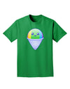 Cute Shaved Ice Adult Dark T-Shirt by TooLoud-Mens T-Shirt-TooLoud-Kelly-Green-Small-Davson Sales