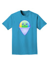 Cute Shaved Ice Adult Dark T-Shirt by TooLoud-Mens T-Shirt-TooLoud-Turquoise-Small-Davson Sales