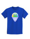 Cute Shaved Ice Childrens Dark T-Shirt by TooLoud-Childrens T-Shirt-TooLoud-Royal-Blue-X-Small-Davson Sales