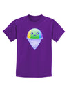 Cute Shaved Ice Childrens Dark T-Shirt by TooLoud-Childrens T-Shirt-TooLoud-Purple-X-Small-Davson Sales