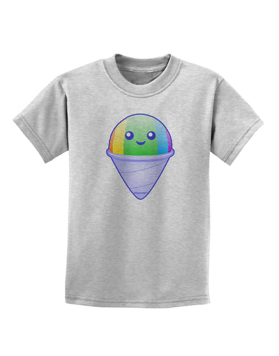 Cute Shaved Ice Childrens T-Shirt by TooLoud-Childrens T-Shirt-TooLoud-AshGray-X-Small-Davson Sales