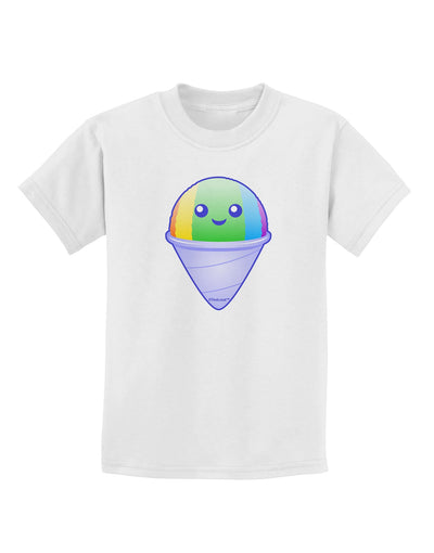 Cute Shaved Ice Childrens T-Shirt by TooLoud-Childrens T-Shirt-TooLoud-White-X-Small-Davson Sales