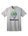 Cute Shaved Ice Chill Out Adult T-Shirt-unisex t-shirt-TooLoud-AshGray-Small-Davson Sales