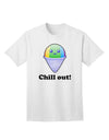 Cute Shaved Ice Chill Out Adult T-Shirt-unisex t-shirt-TooLoud-White-Small-Davson Sales