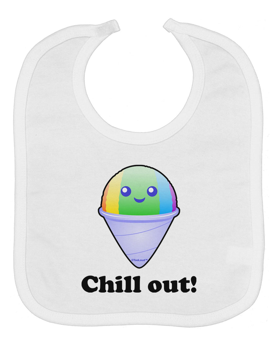 Cute Shaved Ice Chill Out Baby Bib