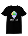 Cute Shaved Ice Chill Out Womens Dark T-Shirt-Womens T-Shirt-TooLoud-Black-X-Small-Davson Sales