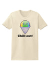 Cute Shaved Ice Chill Out Womens T-Shirt-Womens T-Shirt-TooLoud-Natural-X-Small-Davson Sales