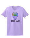 Cute Shaved Ice Chill Out Womens T-Shirt-Womens T-Shirt-TooLoud-Lavender-X-Small-Davson Sales