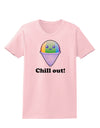 Cute Shaved Ice Chill Out Womens T-Shirt-Womens T-Shirt-TooLoud-PalePink-X-Small-Davson Sales