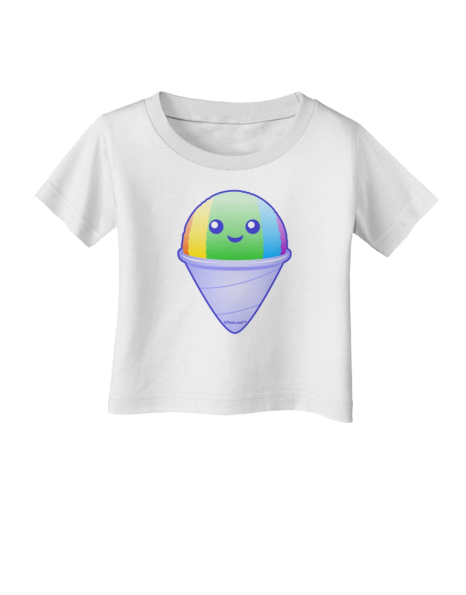 Cute Shaved Ice Infant T-Shirt by TooLoud-Infant T-Shirt-TooLoud-White-06-Months-Davson Sales
