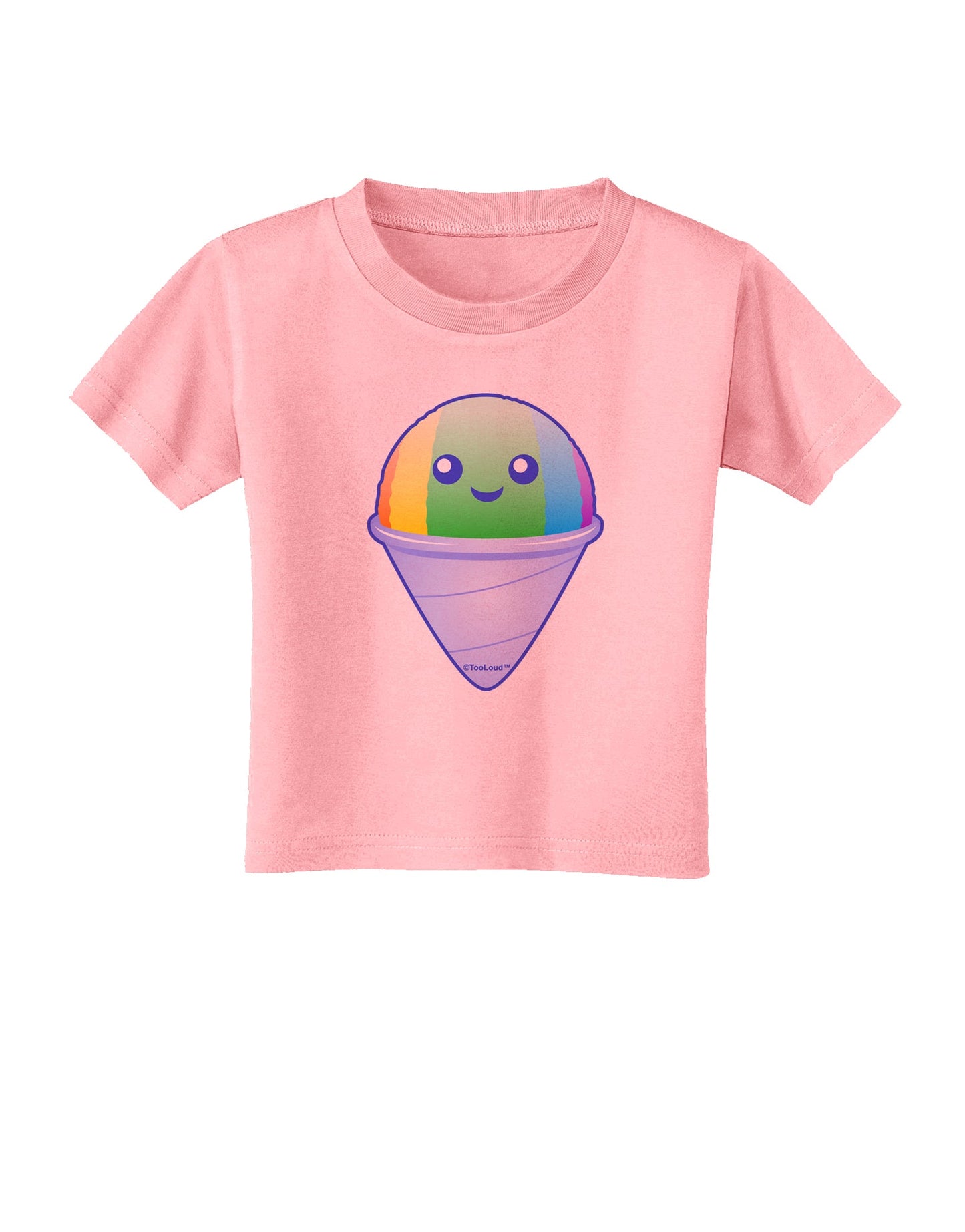 Cute Shaved Ice Toddler T-Shirt by TooLoud-Toddler T-Shirt-TooLoud-Candy-Pink-2T-Davson Sales
