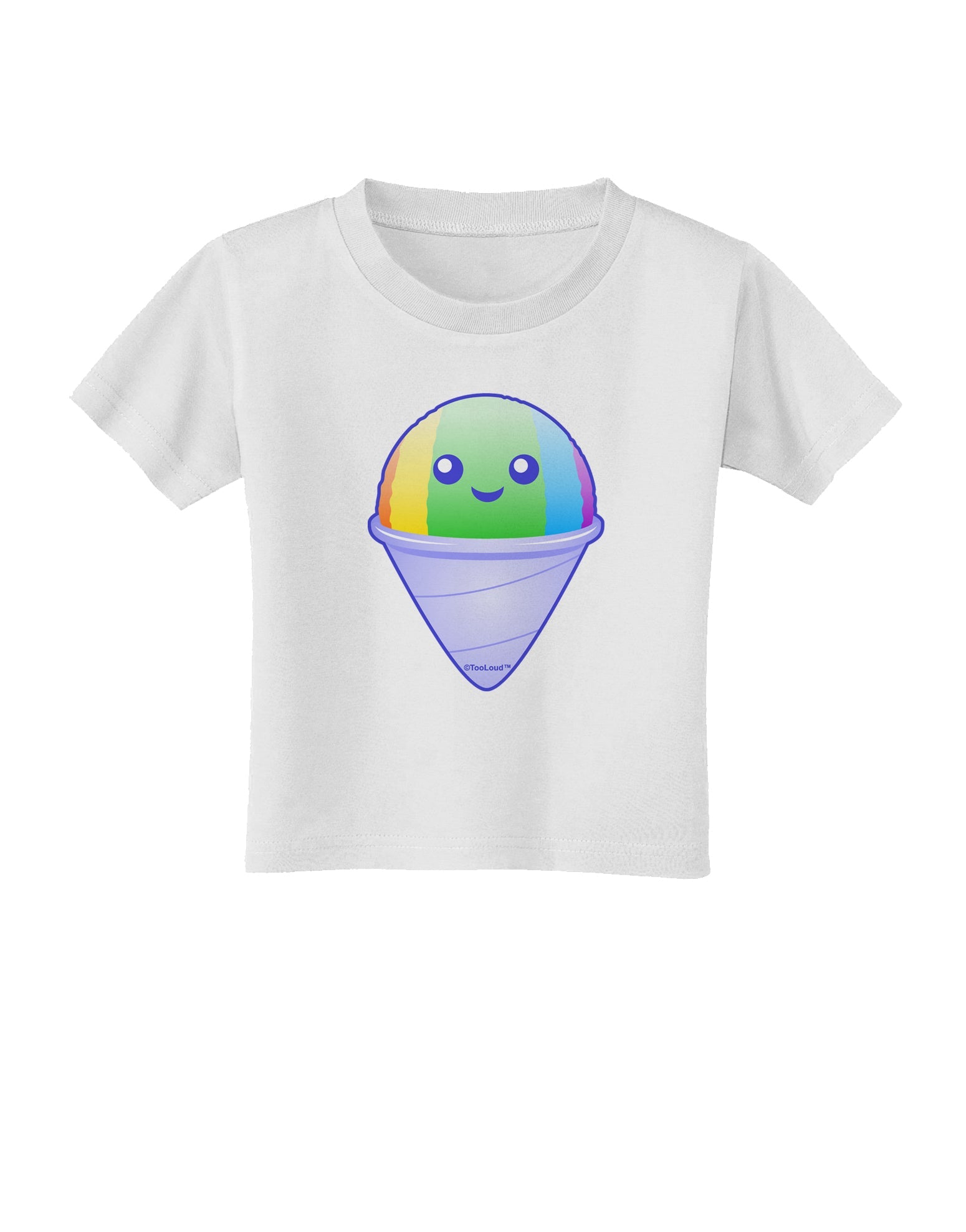 Cute Shaved Ice Toddler T-Shirt by TooLoud-Toddler T-Shirt-TooLoud-White-2T-Davson Sales