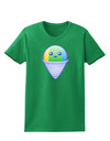 Cute Shaved Ice Womens Dark T-Shirt by TooLoud-Womens T-Shirt-TooLoud-Kelly-Green-X-Small-Davson Sales