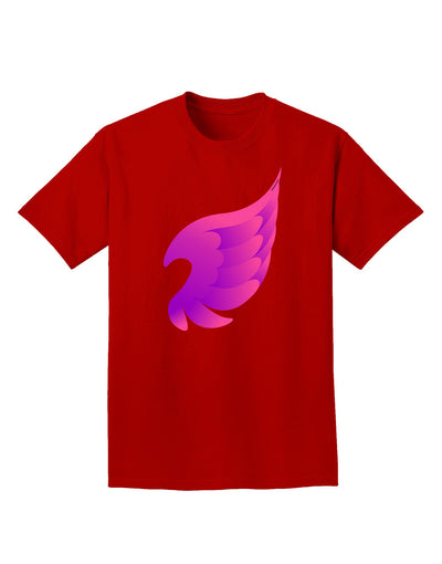 Cute Single Angel Wing Adult Dark T-Shirt-Mens T-Shirt-TooLoud-Red-Small-Davson Sales