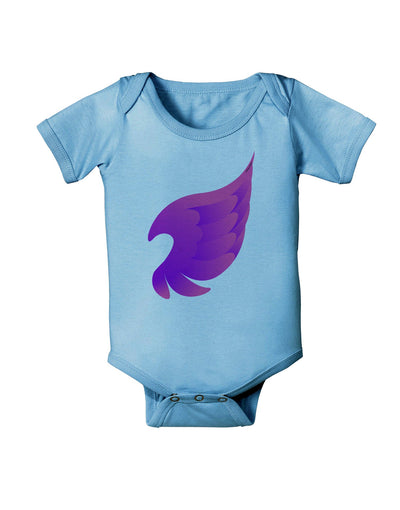 Cute Single Angel Wing Baby Romper Bodysuit-Baby Romper-TooLoud-Light-Blue-06-Months-Davson Sales