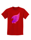 Cute Single Angel Wing Childrens Dark T-Shirt-Childrens T-Shirt-TooLoud-Red-X-Small-Davson Sales