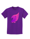 Cute Single Angel Wing Childrens Dark T-Shirt-Childrens T-Shirt-TooLoud-Purple-X-Small-Davson Sales