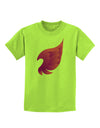 Cute Single Angel Wing Childrens T-Shirt-Childrens T-Shirt-TooLoud-Lime-Green-X-Small-Davson Sales