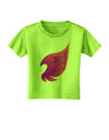 Cute Single Angel Wing Toddler T-Shirt-Toddler T-Shirt-TooLoud-Lime-Green-2T-Davson Sales