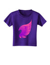 Cute Single Angel Wing Toddler T-Shirt Dark-Toddler T-Shirt-TooLoud-Purple-2T-Davson Sales