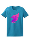 Cute Single Angel Wing Womens Dark T-Shirt-TooLoud-Turquoise-X-Small-Davson Sales