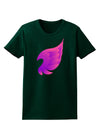 Cute Single Angel Wing Womens Dark T-Shirt-TooLoud-Forest-Green-Small-Davson Sales