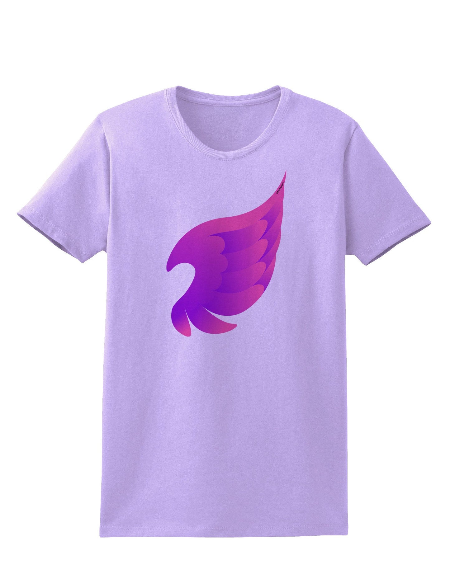 Cute Single Angel Wing Womens T-Shirt-Womens T-Shirt-TooLoud-Lavender-X-Small-Davson Sales