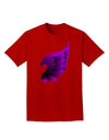 Cute Single Dark Angel Wing Black and Purple Adult Dark T-Shirt-Mens T-Shirt-TooLoud-Red-Small-Davson Sales