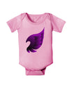 Cute Single Dark Angel Wing Black and Purple Baby Romper Bodysuit-Baby Romper-TooLoud-Light-Pink-06-Months-Davson Sales