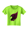 Cute Single Dark Angel Wing Black and Purple Toddler T-Shirt-Toddler T-Shirt-TooLoud-Lime-Green-2T-Davson Sales