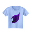 Cute Single Dark Angel Wing Black and Purple Toddler T-Shirt-Toddler T-Shirt-TooLoud-Aquatic-Blue-2T-Davson Sales