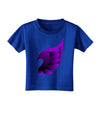 Cute Single Dark Angel Wing Black and Purple Toddler T-Shirt Dark-Toddler T-Shirt-TooLoud-Red-2T-Davson Sales