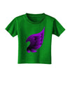 Cute Single Dark Angel Wing Black and Purple Toddler T-Shirt Dark-Toddler T-Shirt-TooLoud-Royal-Blue-2T-Davson Sales