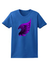 Cute Single Dark Angel Wing Black and Purple Womens Dark T-Shirt-TooLoud-Royal-Blue-X-Small-Davson Sales