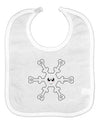 Cute Snowflake Christmas Baby Bib